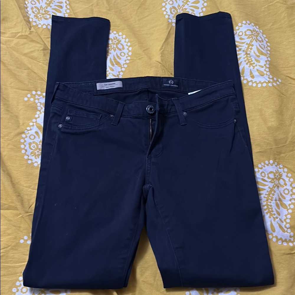 Adriano Goldschmied Navy Blue Super Skinny Jeans
